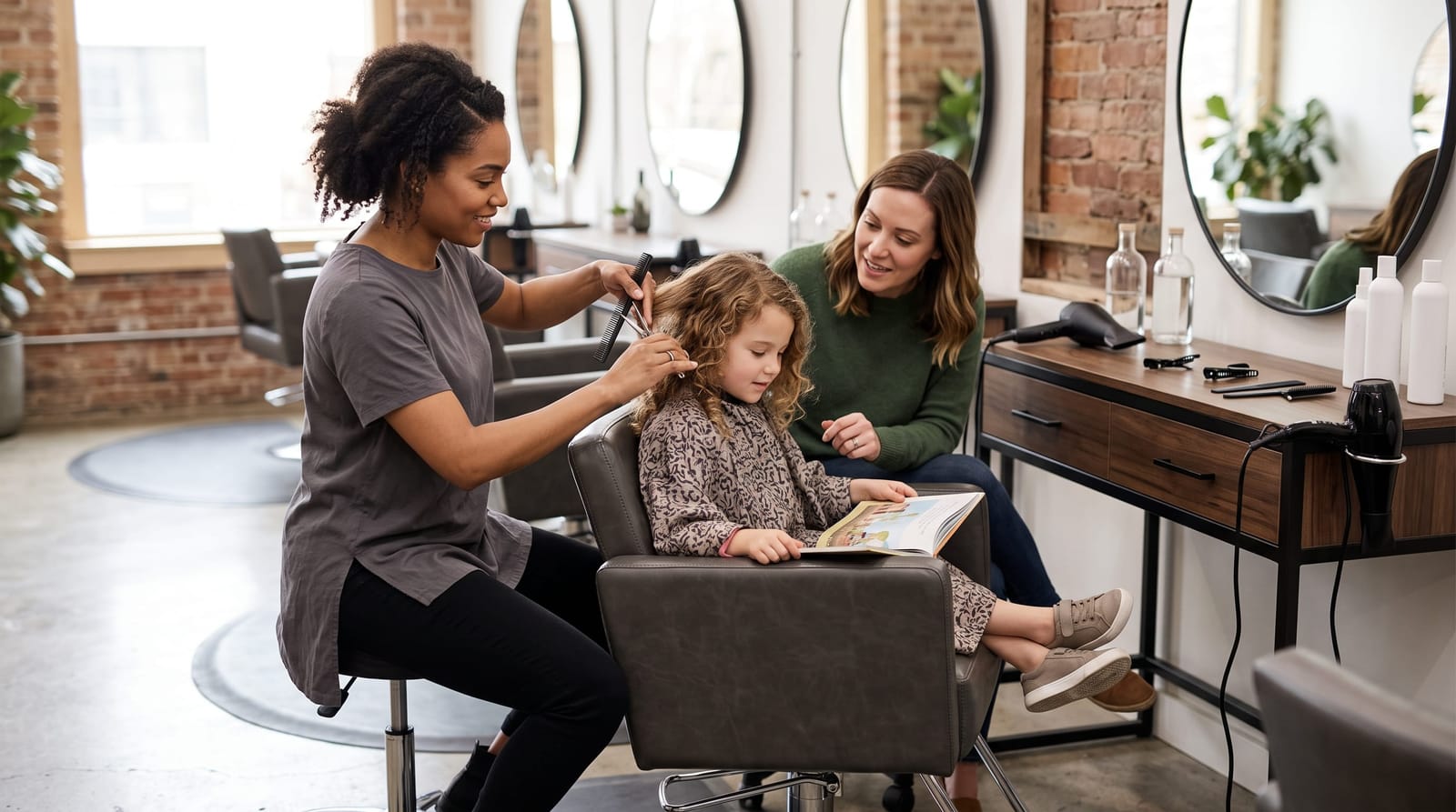 How to Handle a Difficult Child at a Hair Salon: Tips for Parents and Stylists