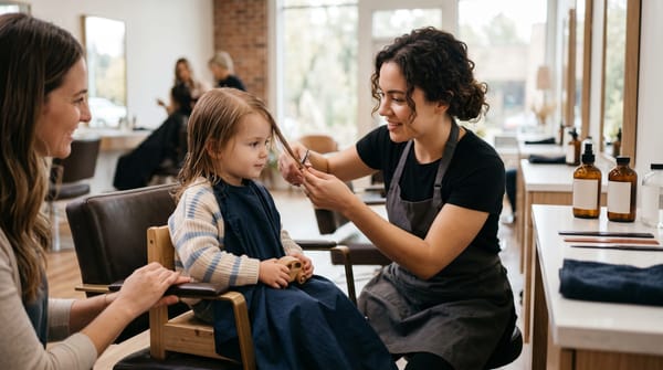 How to Prepare a Toddler or Young Child for Their First Haircut
