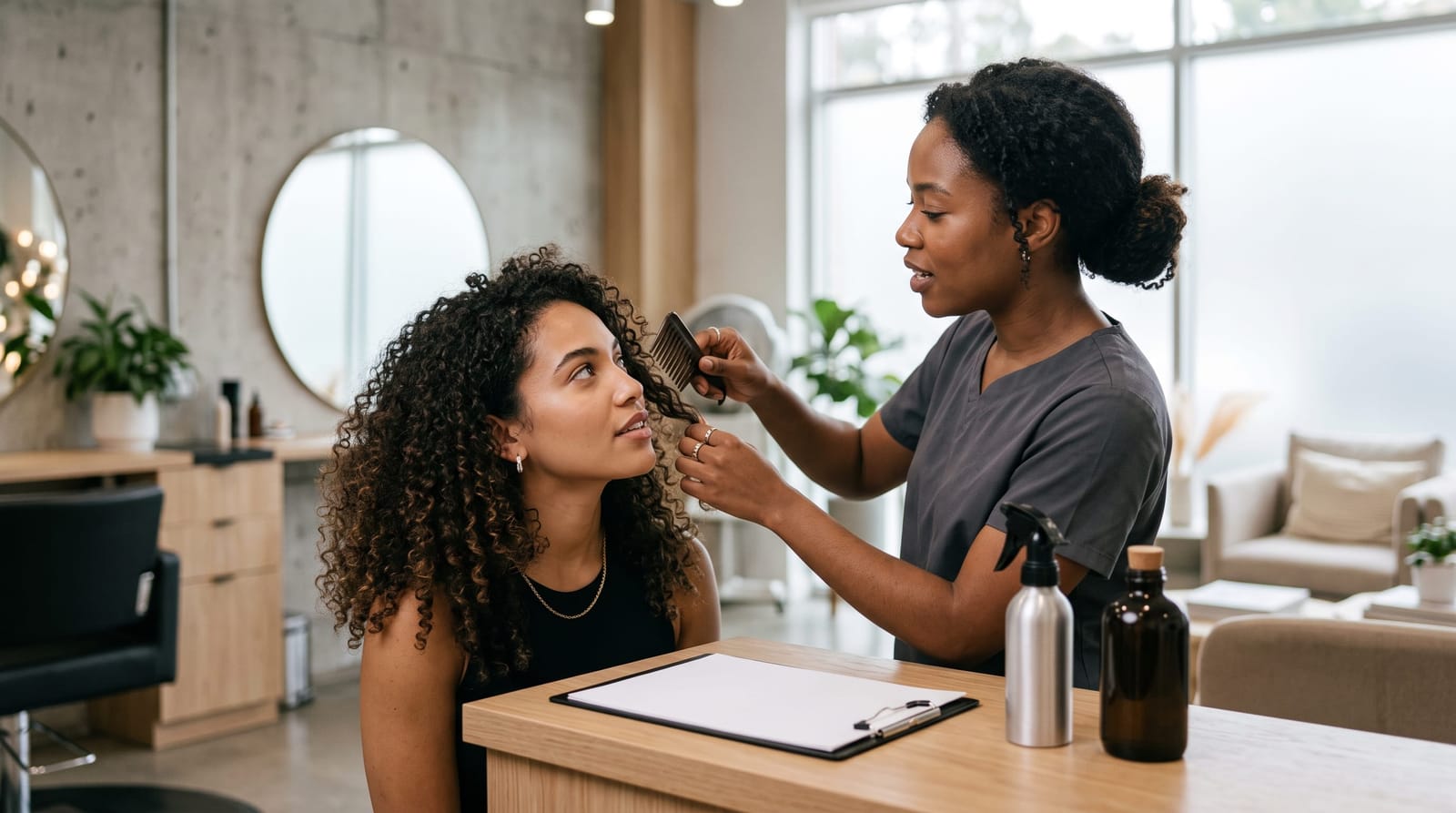 What to Bring to Your First Curly Hair Consultation